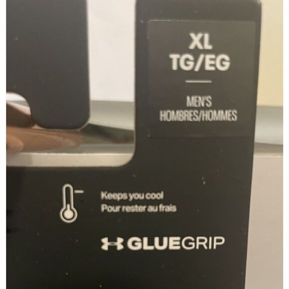 Under Armour 1376476 001 UA Blur Mens Size XL Football Skill Gloves w/ GlueGrip - Picture 6 of 6